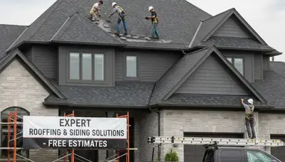 Seattle WA roof repair by vinyl siding experts fixing leaks and storm damage | Next Level Exteriors