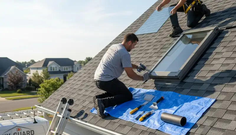 Seattle WA vinyl siding and skylight repair by professional exterior contractors
