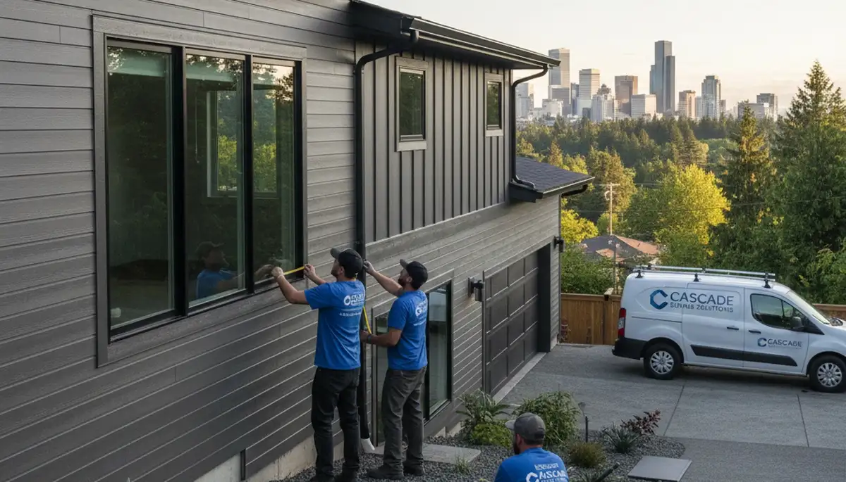 Professional vinyl siding installation by siding contractors in Seattle, WA