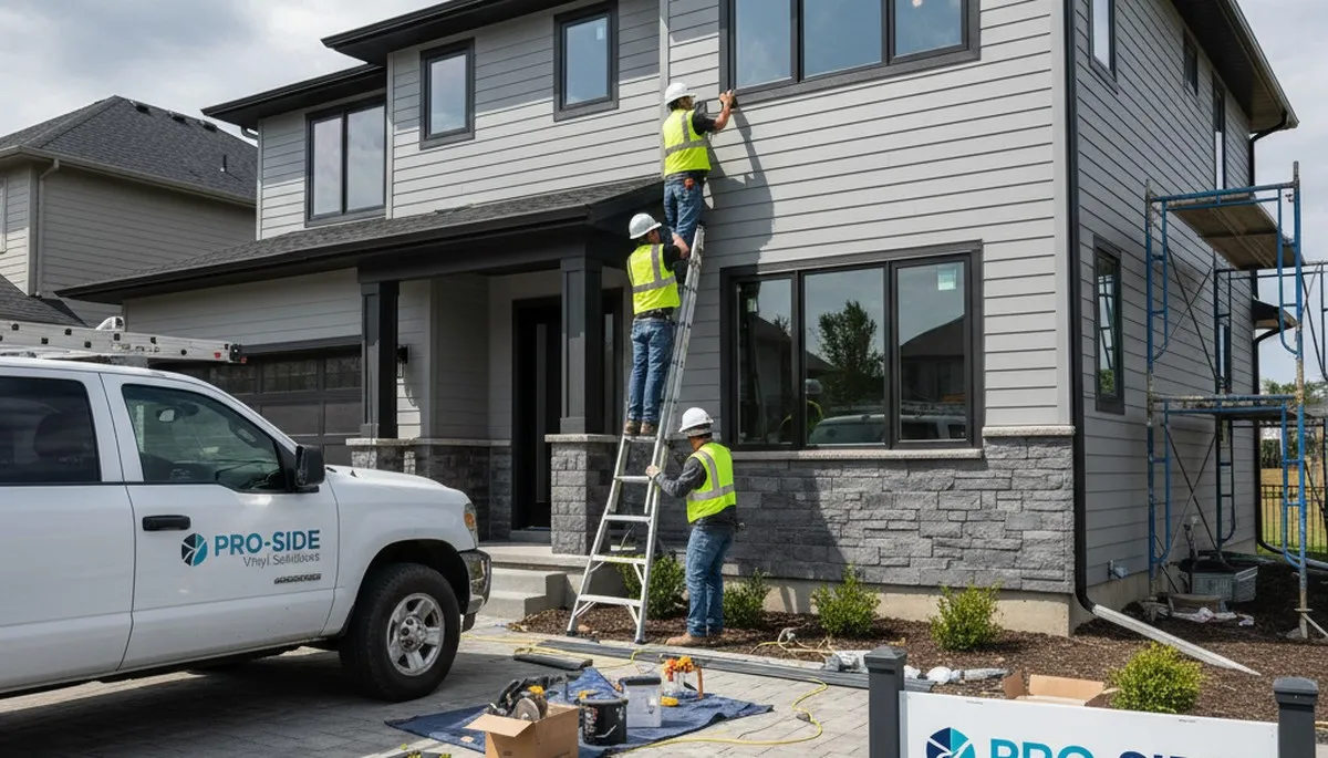Professional vinyl siding installation by contractors in Seattle, WA homes