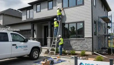 Professional vinyl siding installation by contractors in Seattle, WA homes