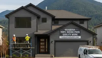 Professional vinyl siding installation by expert contractors in Seattle, WA