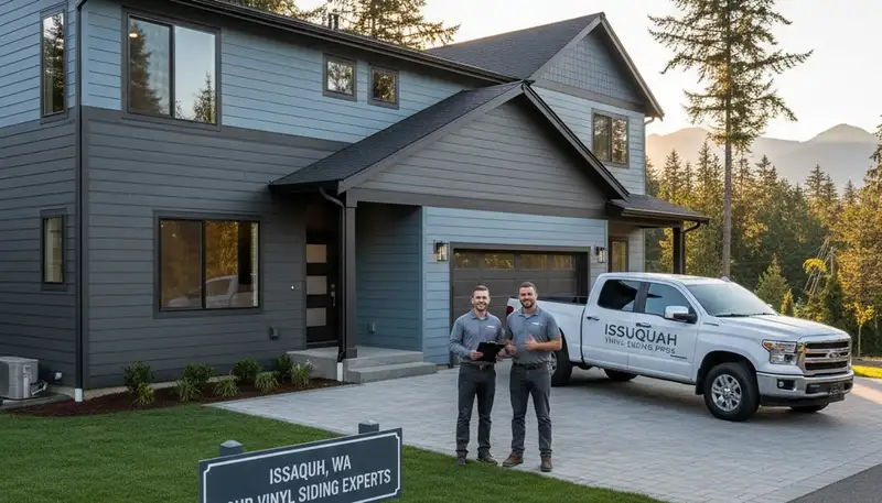 Professional vinyl siding installation by expert contractors in Seattle, WA
