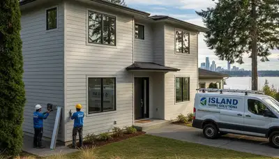 Professional vinyl siding installation by expert contractors in Seattle, WA