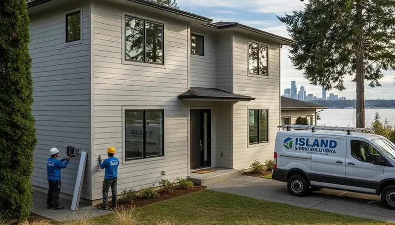Professional vinyl siding installation by expert contractors in Seattle, WA