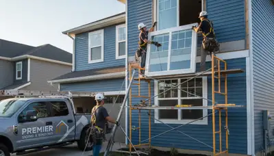 Vinyl siding and window replacement by Next Level Exteriors in Seattle, WA