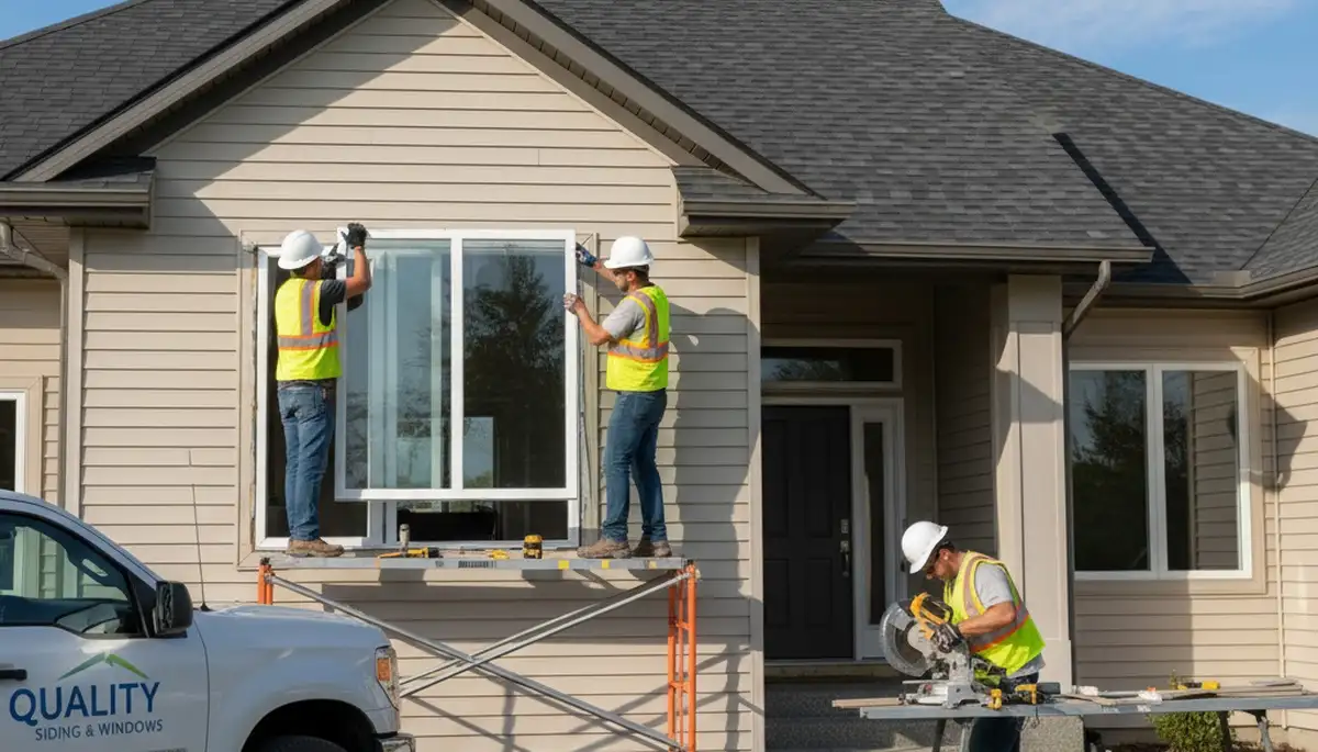 Vinyl siding and window replacement by Next Level Exteriors in Seattle, WA